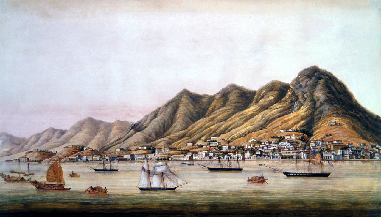 Hong Kong in the 1840's.