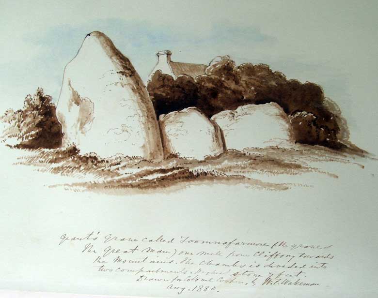Cartronplank court tomb by Wakeman.
