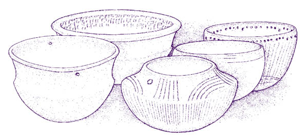 Neolithic pottery.