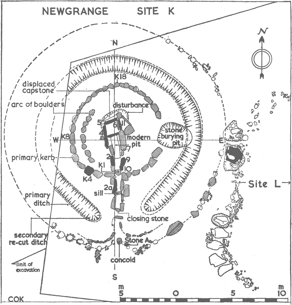 Claire O'Kelly's plan of Site K.