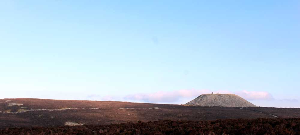 Queen Maeve's cairn, Knocknarea, County Sligo.
