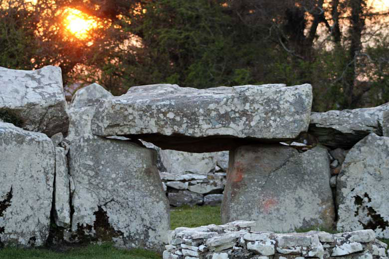 Sunset at Creevykeel.