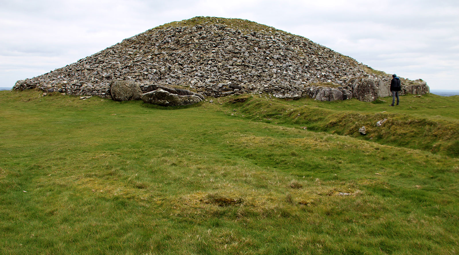 The Hag's Cairn at Sliabh na Cailleach or Loughcrew in County Meath.