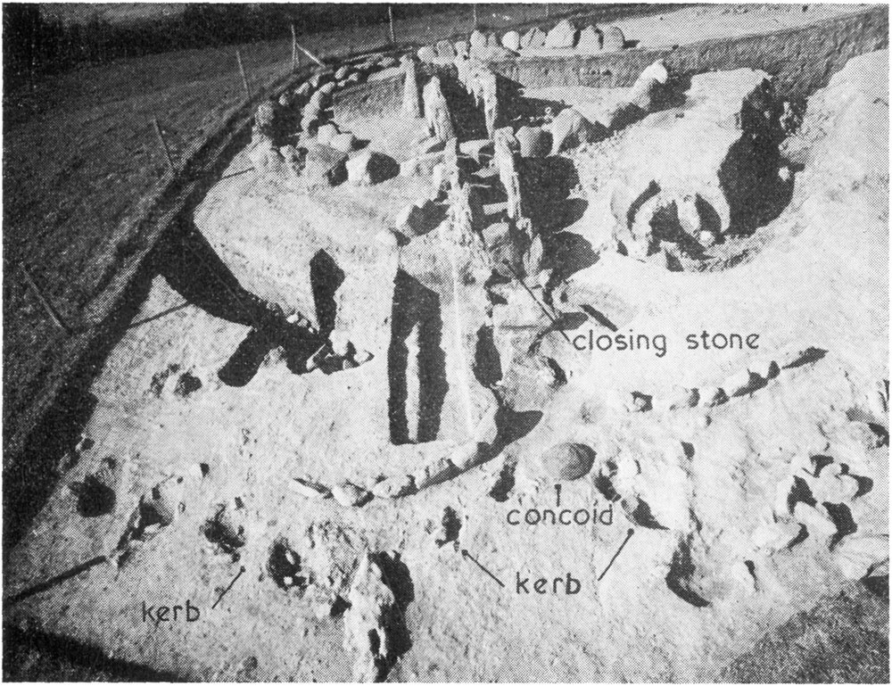 Site K during the 1966 excavations.