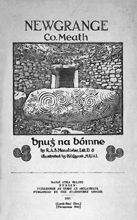 A Penny Guide to Newgrange by R. A. S. Macalister with illustrations by H. G. Leask.