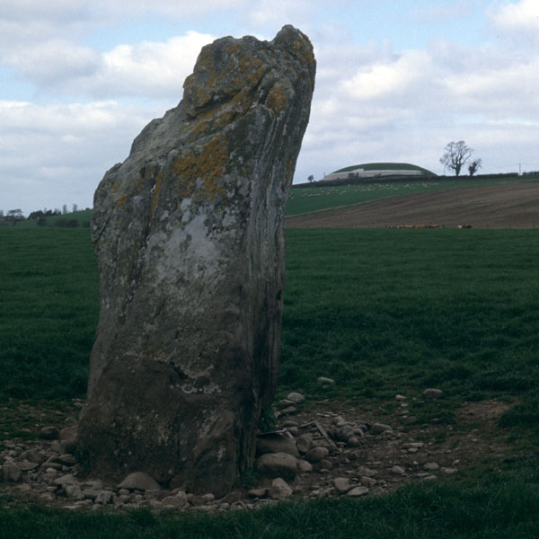 Standing stone near Newgrange.