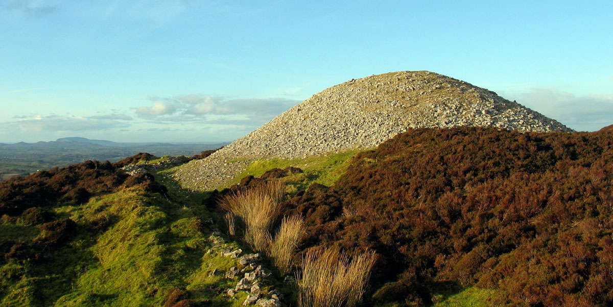 The view to the north from Cairn F.