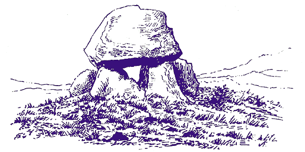 Carrowmore 4. From an original sketch by Petrie.