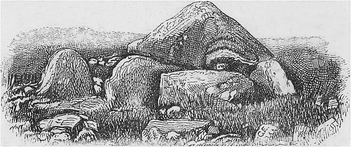Carrowmore 52 by Charles Elcock, 1883.
