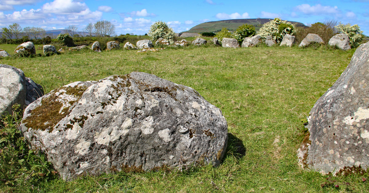 Looking west from Carrowmore 19.