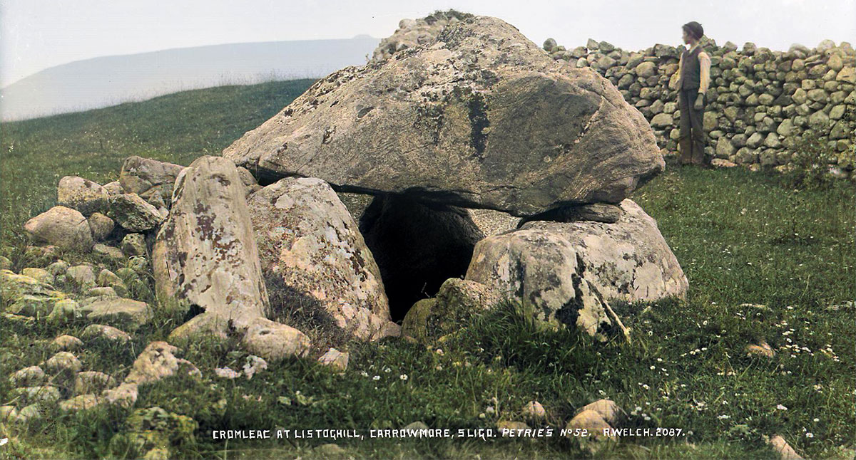 A fantastic image of Carrowmore 52 photographed around 1894 by Robert Welch.