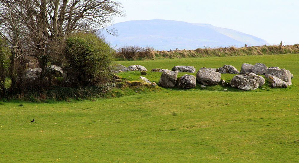 The view from Carrowmore 57 to the Hill if Kesh Corran.