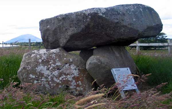 The dolmen of the Four Maols