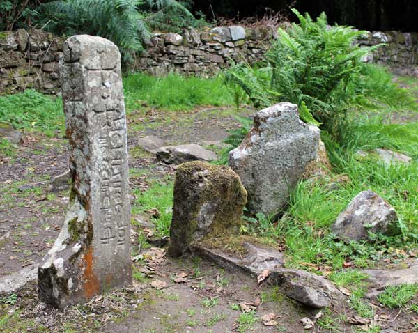 The Holy Stone on Inchagoill.