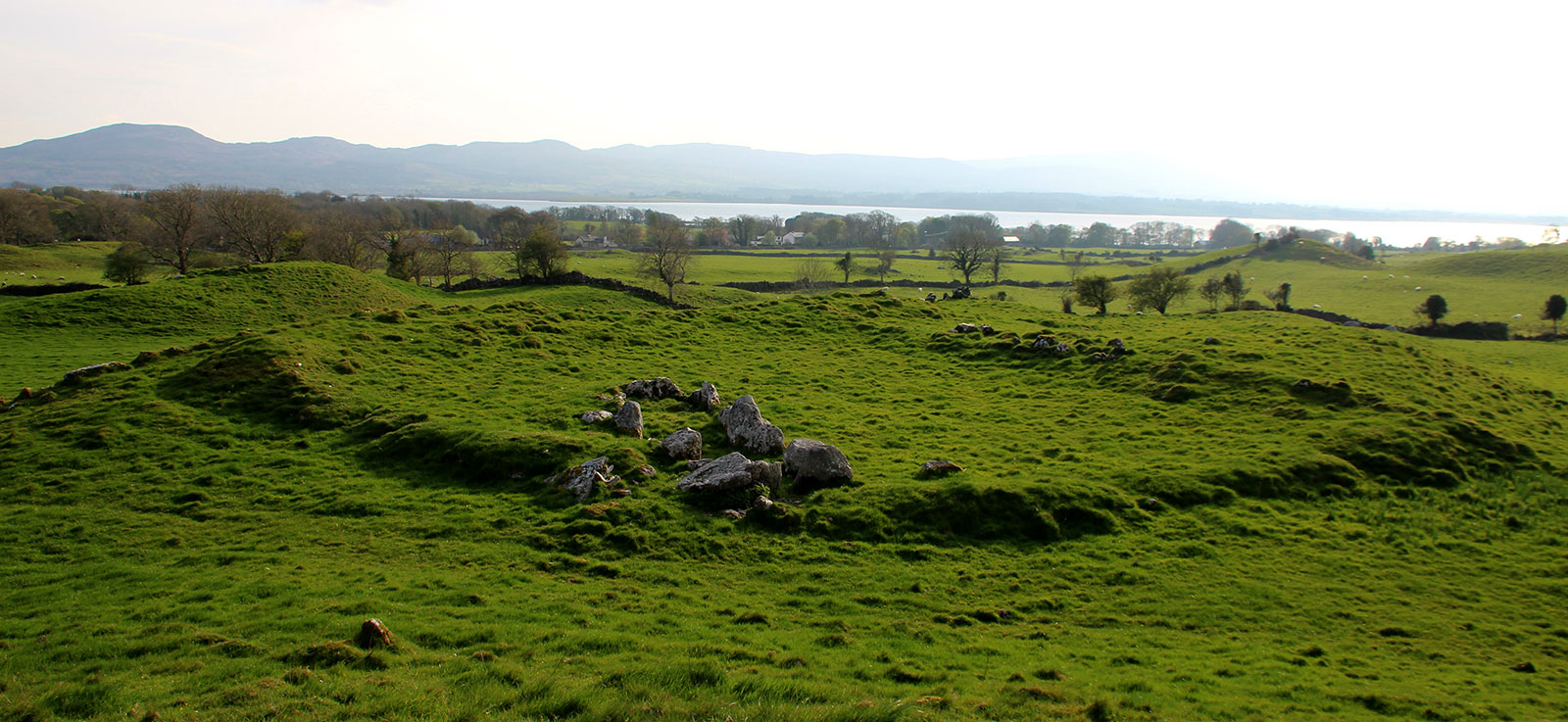 The megalithic chamber at Primrosegrange two kilometers west of Carrowmore.