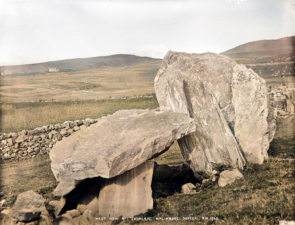 The Malinmore dolmen.