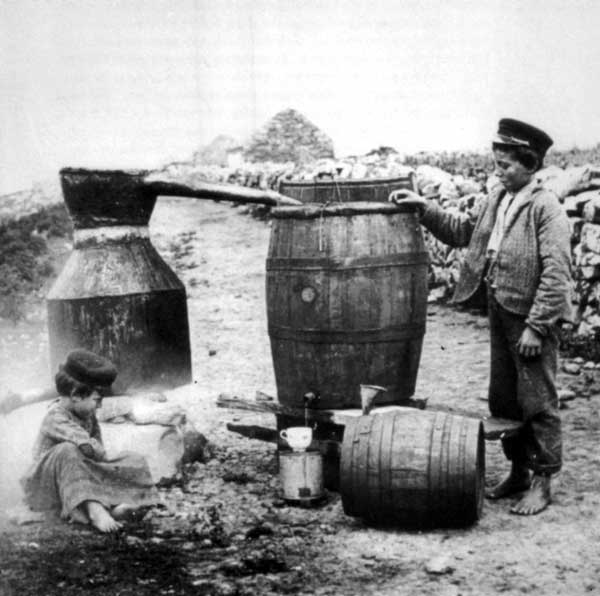 Inishmurray islanders distilled the finest whiskey in the region.