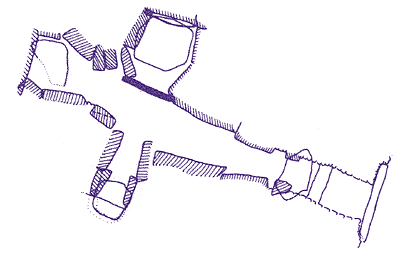 A plan if Cairn H by Jean McMann.