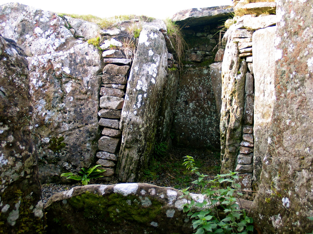 The chamber of Cairn H.