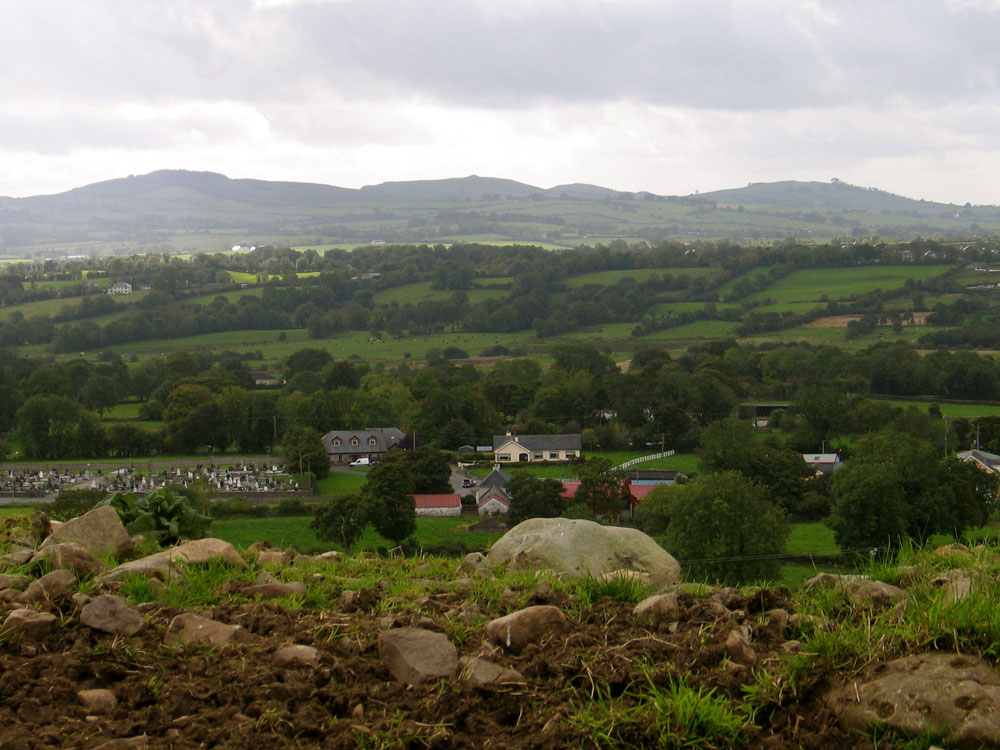 Loughcrew viewed from the north