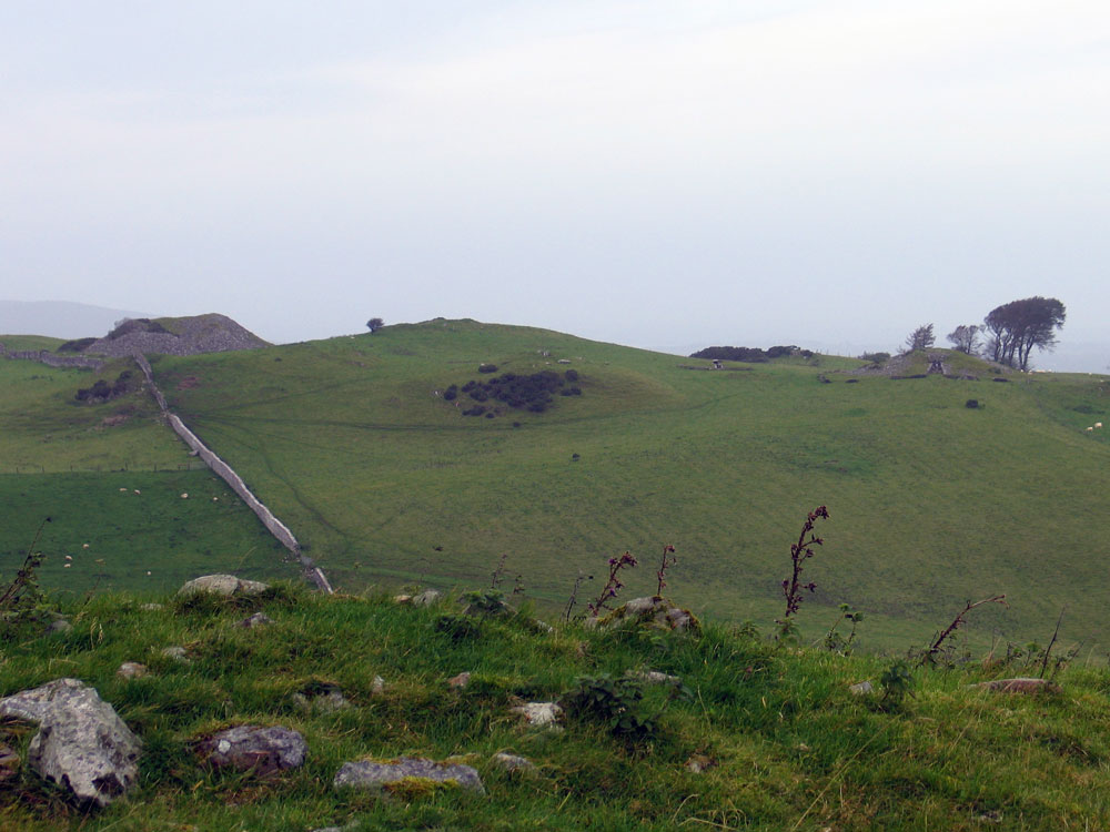 The view west from Cairn M