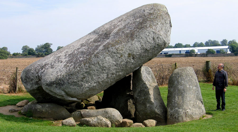 The Brownshill dolmen in County Carlow