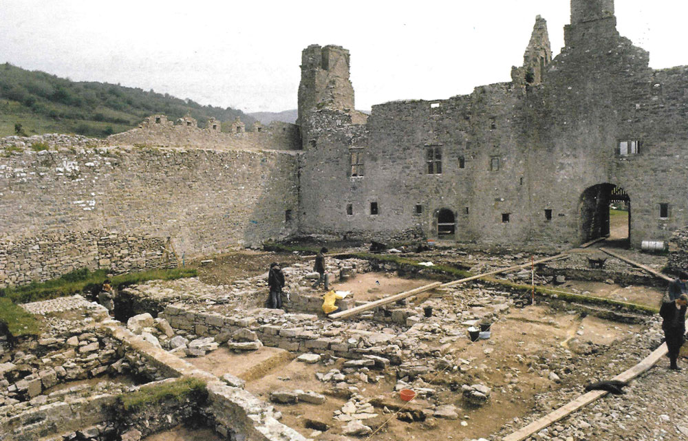 Parke's Castle excavated.