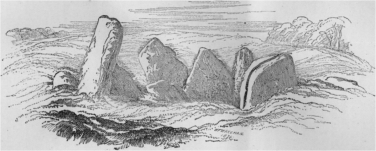 Knockmany in County Tyrone, illustrated by William Wakeman.