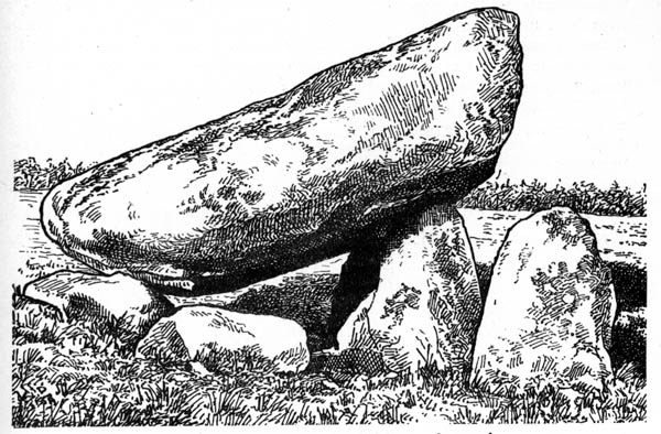 The Brownshill dolmen in County Carlow