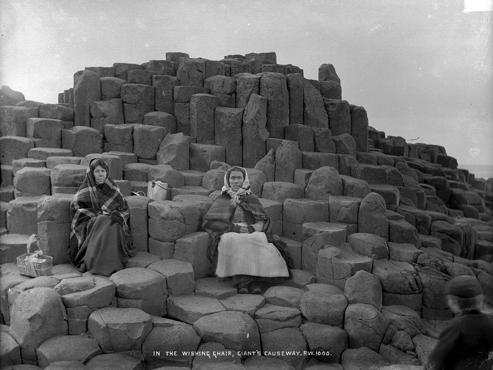 The Wishing Chair at the Giant's Causeway.