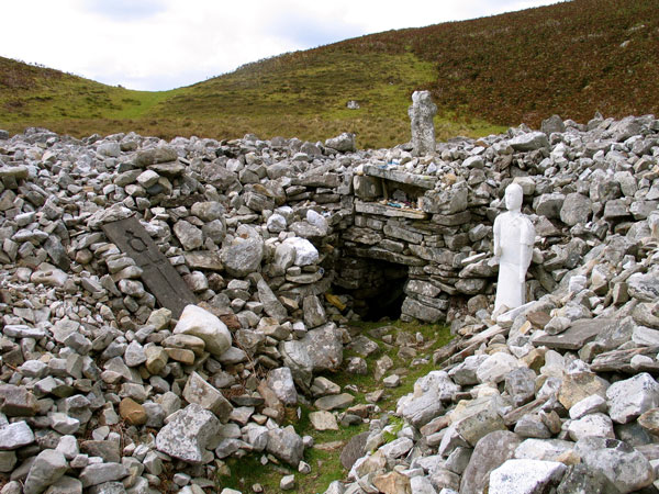 The well at Glencolumbkille.