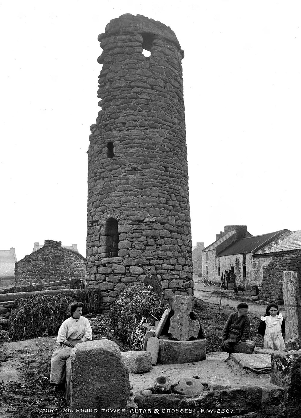 The Round Tower on Tory Island. Photo by Robert Welch.