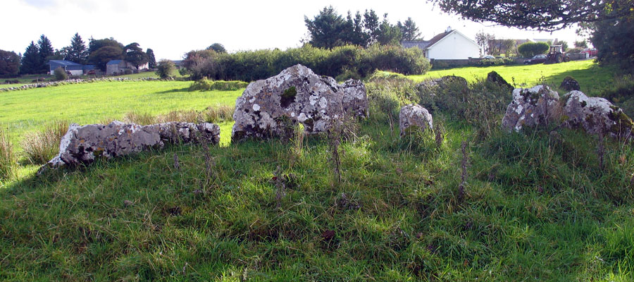 The large court cairn at Moytura,