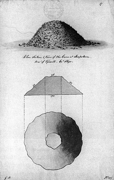 Heapstown Cairn by Breanger, 1779.