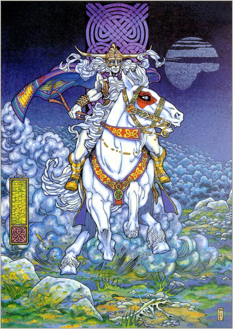 The Coming of Lugh by Jim Fitzpatrick.