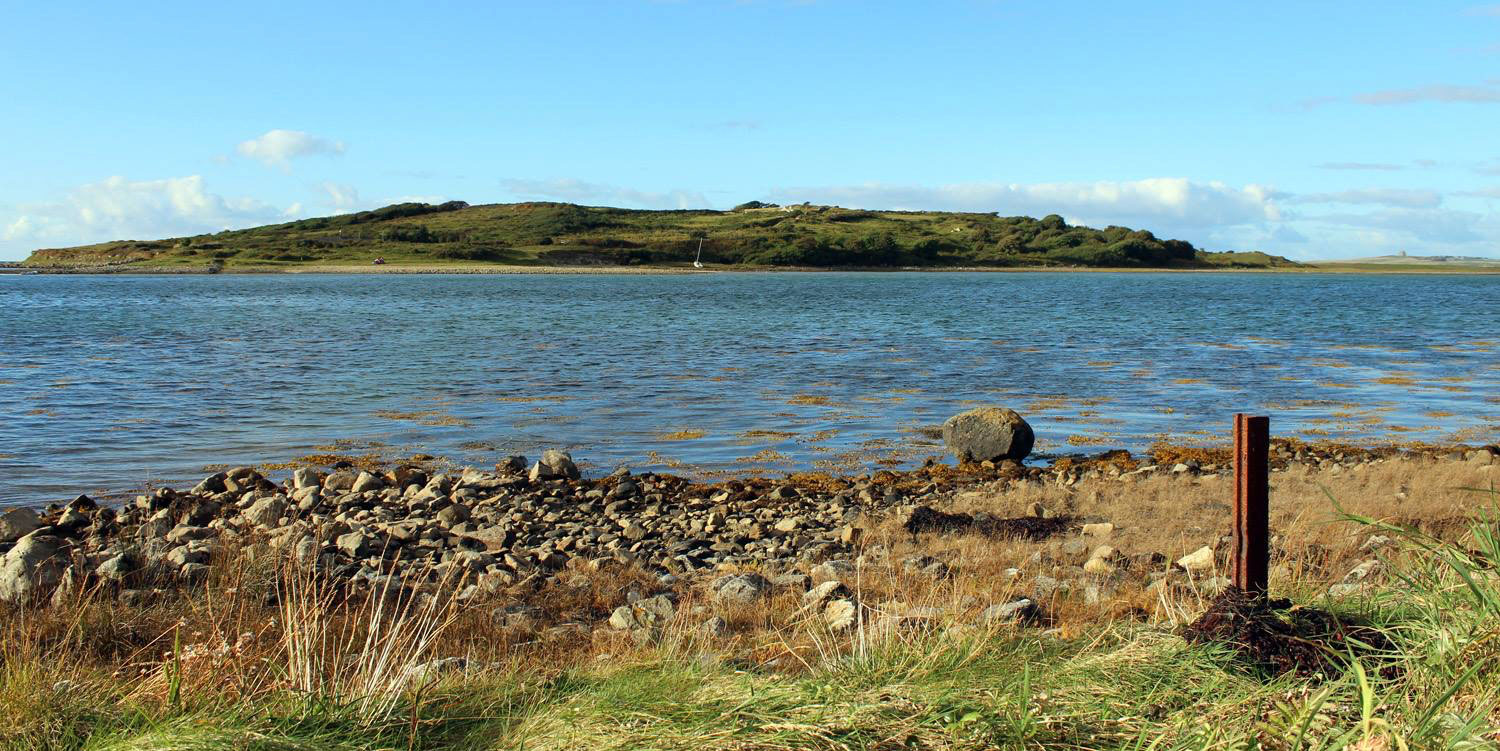 Dernish Island viewed from Milk Harbour.