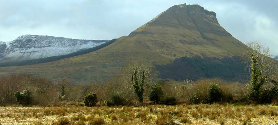 The summit of Benwisken, County Sligo.