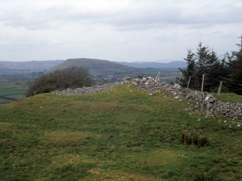 The view to Knocknashee